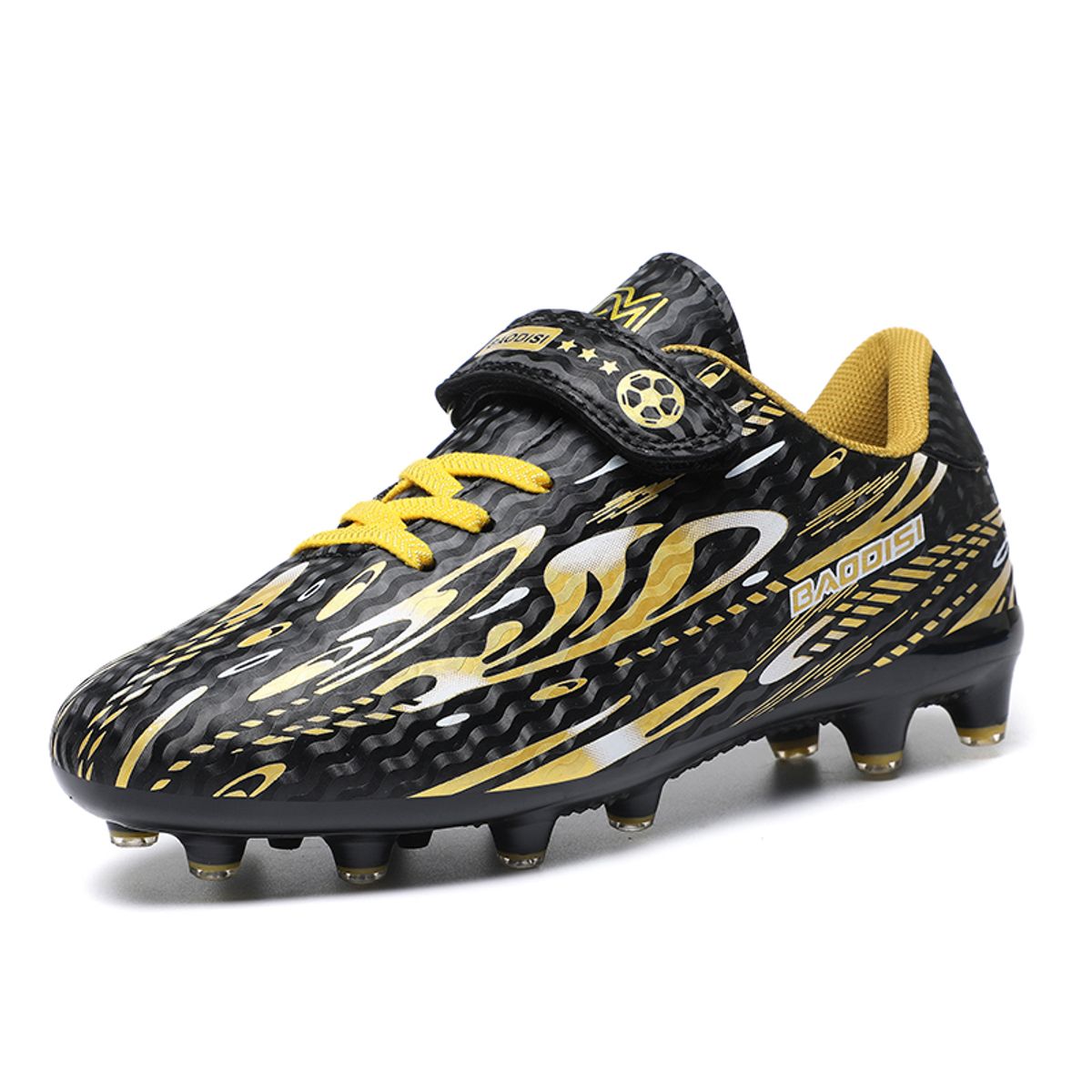 SHANDIAN - Zapatillas de Fútbol Hombre FG zapatos hombre Negro