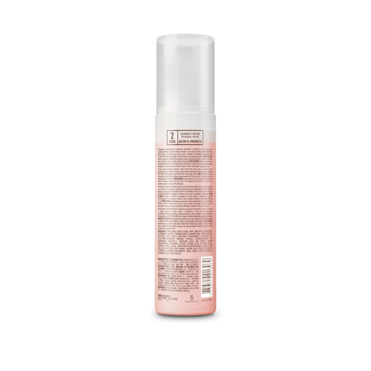PLACENTA LIFE BE NATURAL - Desenredante Nutri Quinua Be Natural 350ml