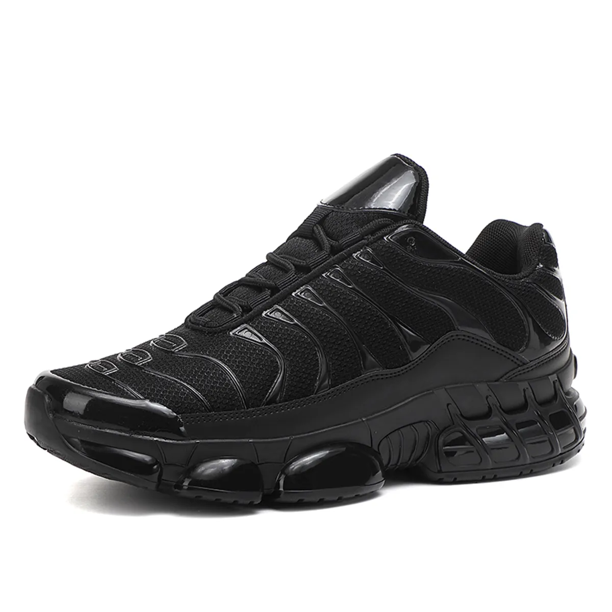 SHANDIAN - Zapatillas Running Hombre Negro