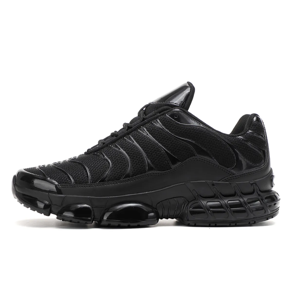 SHANDIAN - Zapatillas Running Hombre Negro