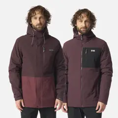 HAKA HONU - Chaqueta Hombre Perro Guapo Pro Burdeo