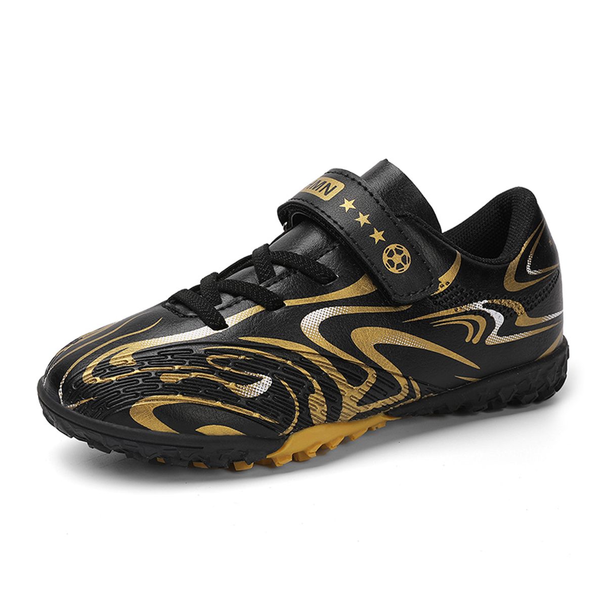 SHANDIAN - Zapatillas de Fútbol Hombre TF zapatos hombre Negro