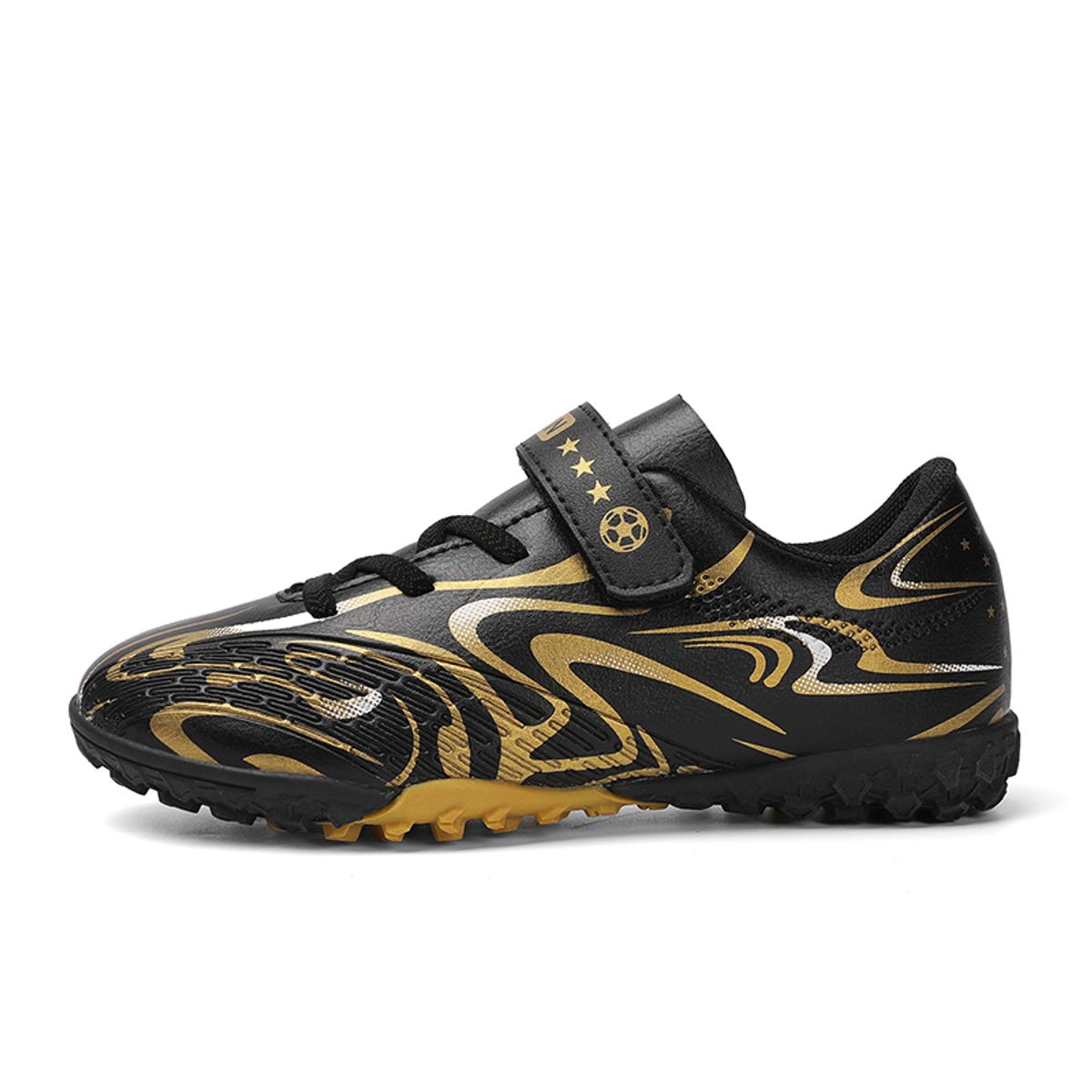 SHANDIAN - Zapatillas de Fútbol Hombre TF zapatos hombre Negro