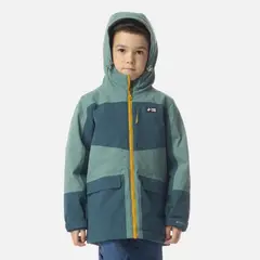 HAKA HONU - Chaqueta Niño Mini Diluvio Turquesa