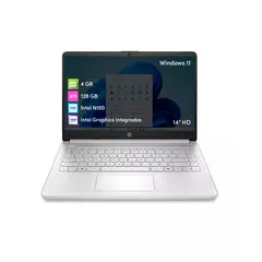 HP - Notebook Intel N150 4GB 128GB 14 HD Gris