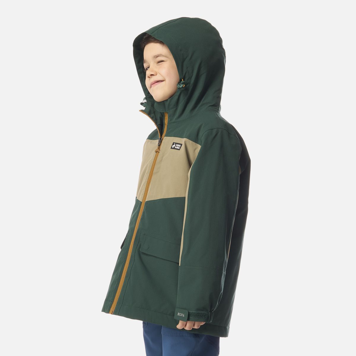 HAKA HONU - Chaqueta Niño Mini Diluvio Esmeralda Haka Honu