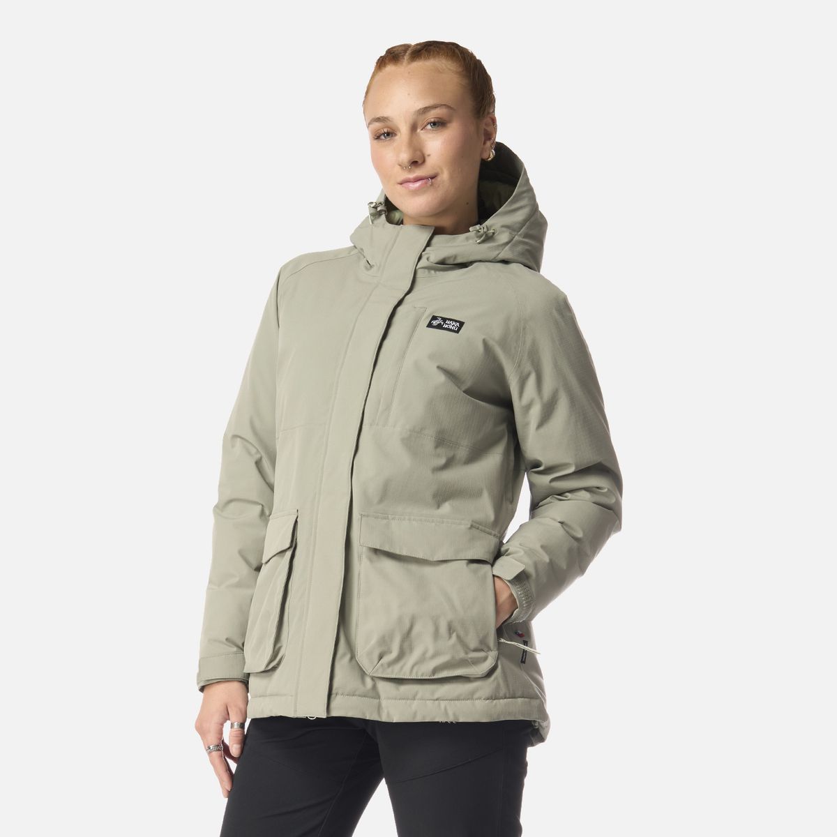 HAKA HONU - Chaqueta Mujer Diluvio Laurel Haka Honu