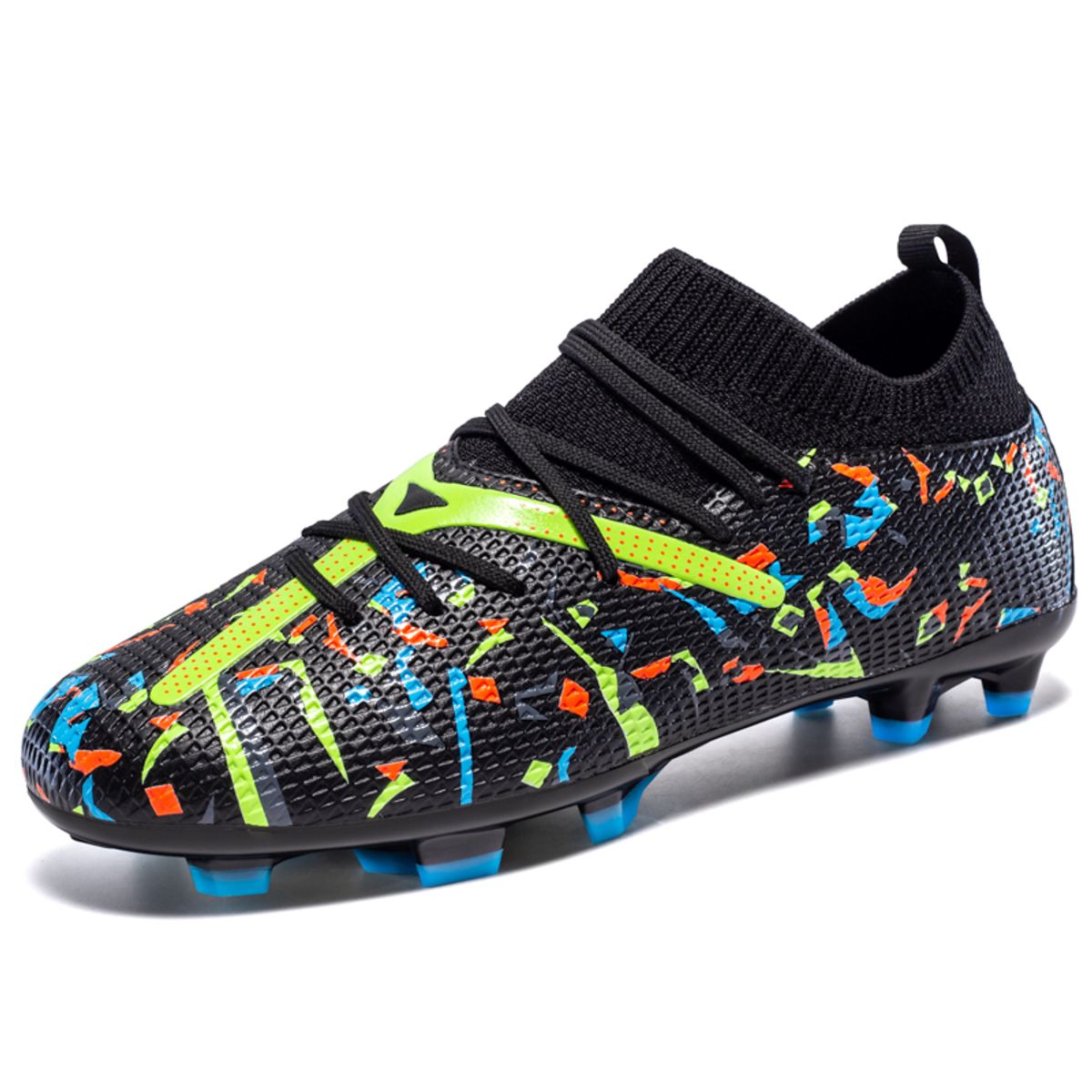 SHANDIAN - Zapatillas de Fútbol Hombre FG zapatos hombre Blanco
