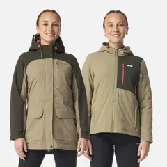 HAKA HONU - Chaqueta Mujer Perro Guapo Pro Verde Oliva