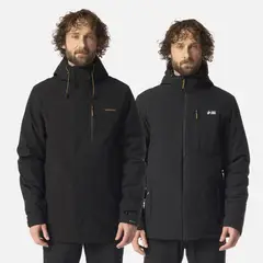 HAKA HONU - Chaqueta Hombre Perro Guapo Pro Negro