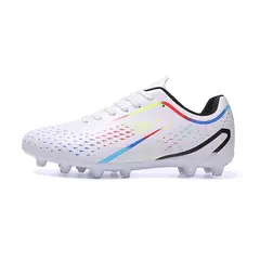 SHANDIAN - Zapatillas de Fútbol Hombre FG zapatos hombre Blanco