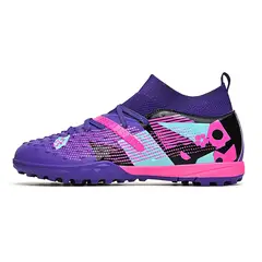 SHANDIAN - Zapatillas de Fútbol Hombre TF zapatos hombre Blanco