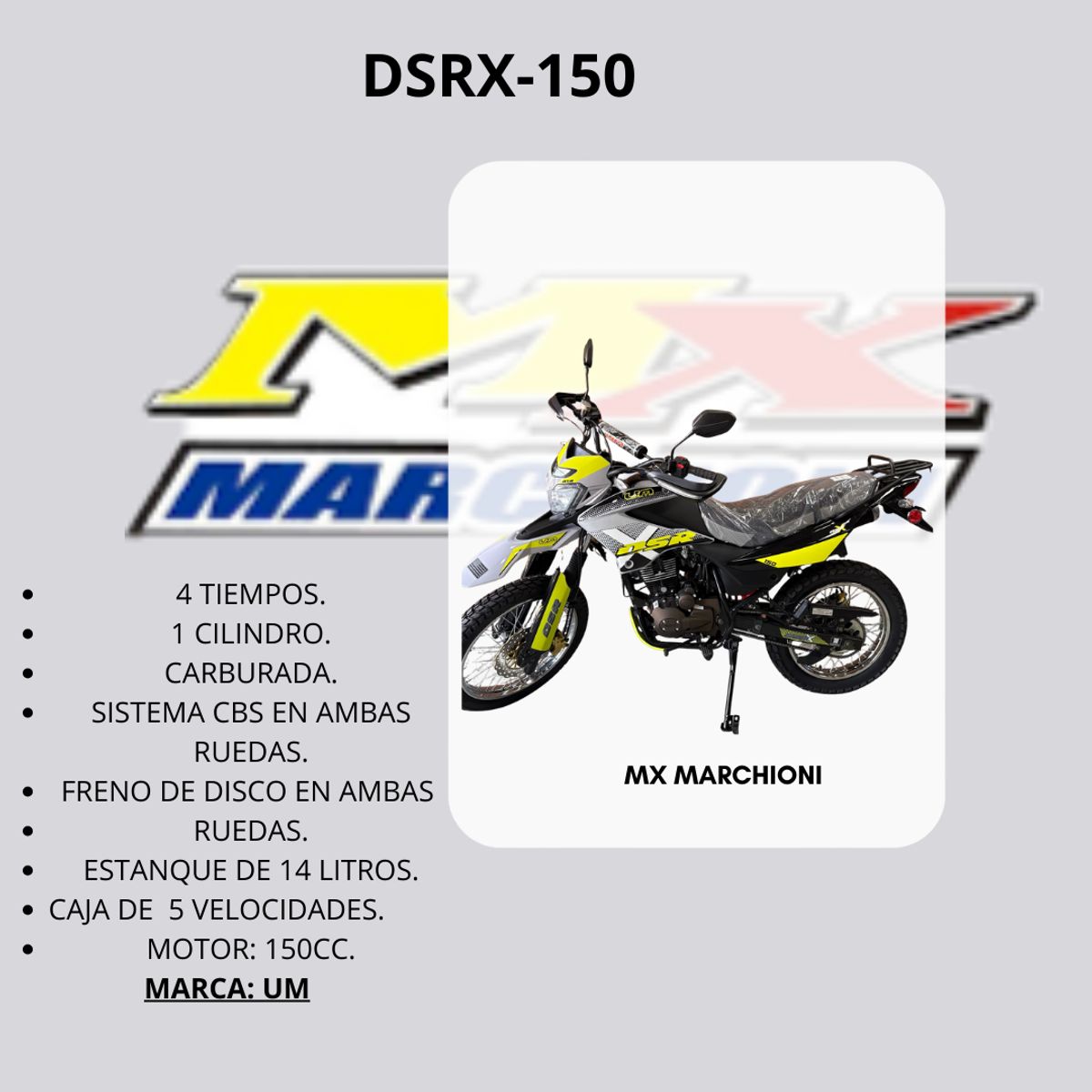 UM - DSRX-150 CBS
