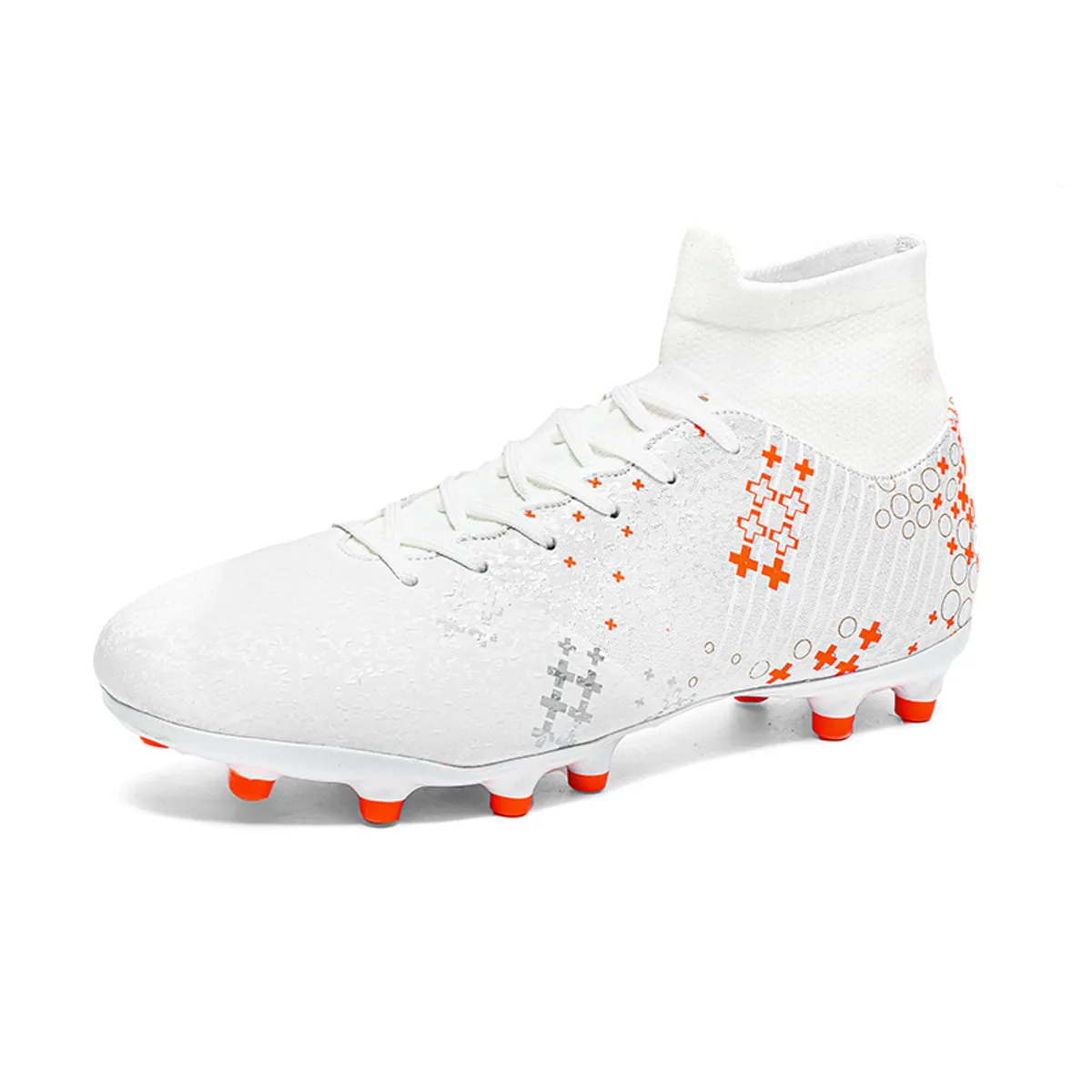 SHANDIAN - Zapatillas de Fútbol Hombre FG zapatos hombre Blanco