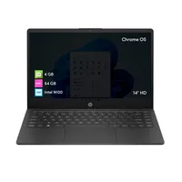 Notebook Chromebook HP Intel N100 4GB 64GB 14 HD Chrome Os Gris