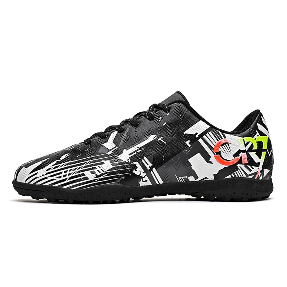 SHANDIAN - Zapatillas de Fútbol Hombre TF zapatos hombre Negro