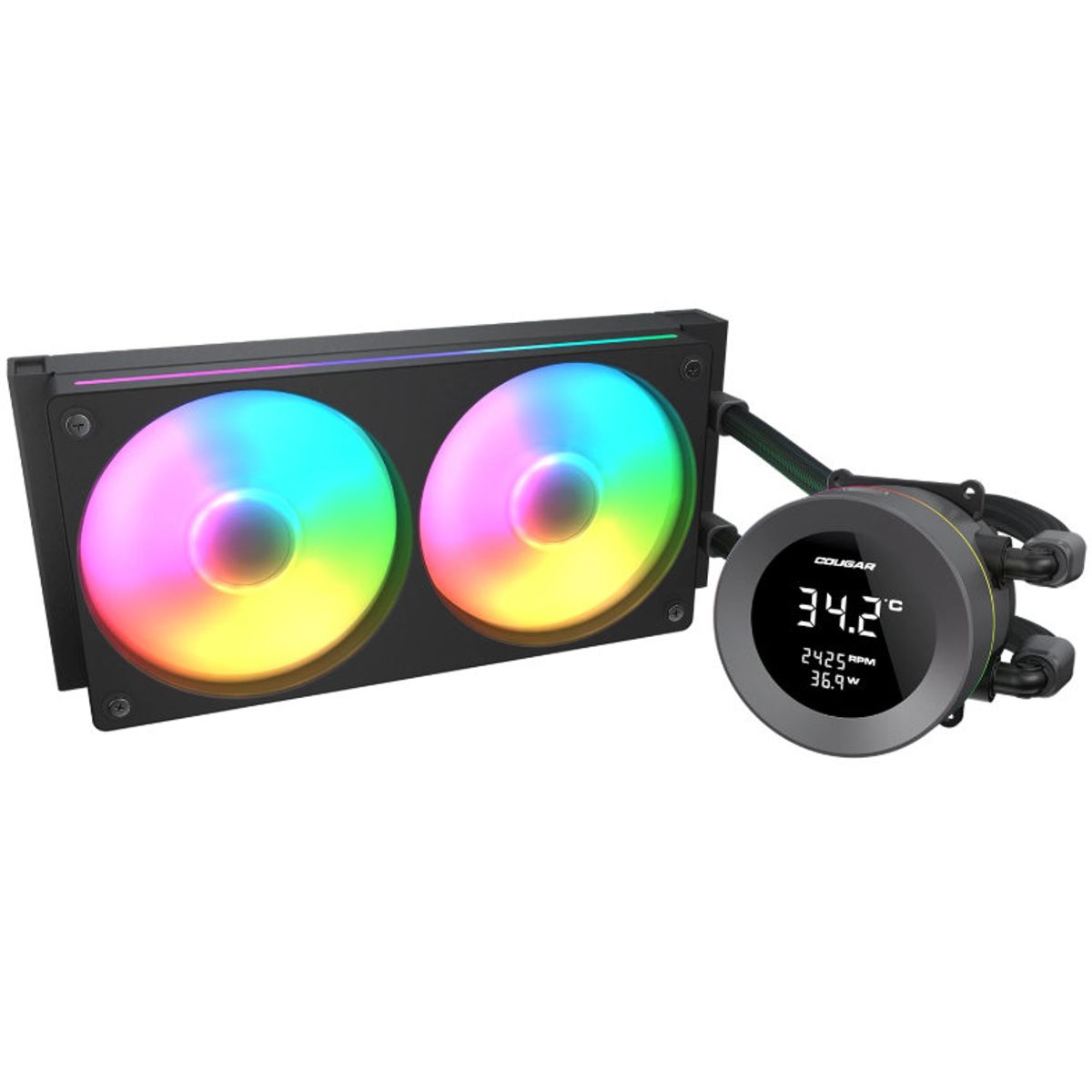 COUGAR - Refrigeración Líquida  CPU Cougar Poseidón Vistek ARGB 240mm