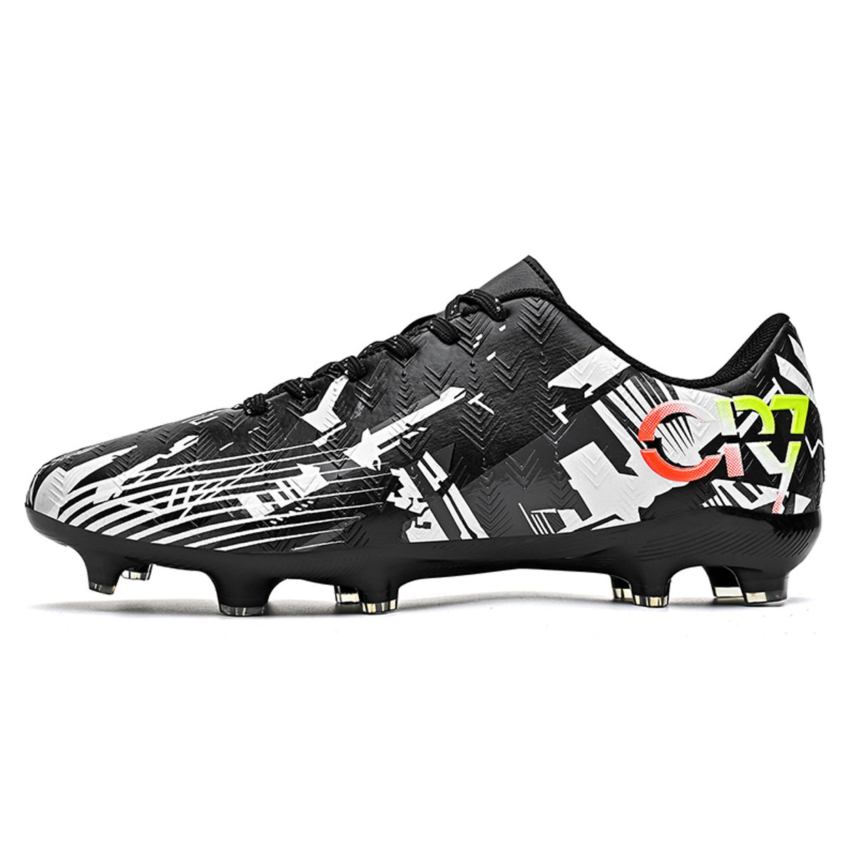 SHANDIAN - Zapatillas de Fútbol Hombre FG zapatos hombre Negro