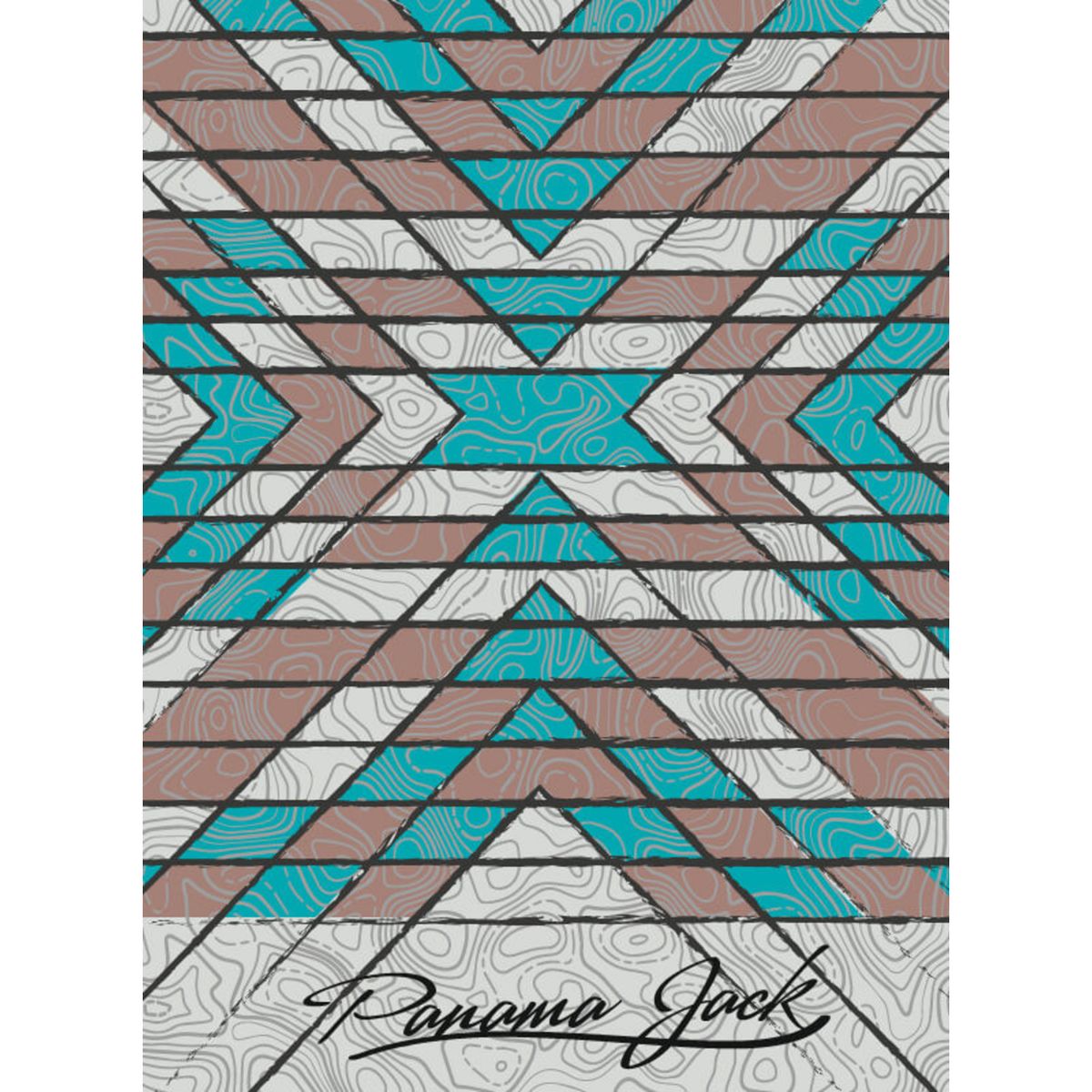 PANAMA JACK - Bandana Deportiva y Casual Unisex Beige Panama Jack