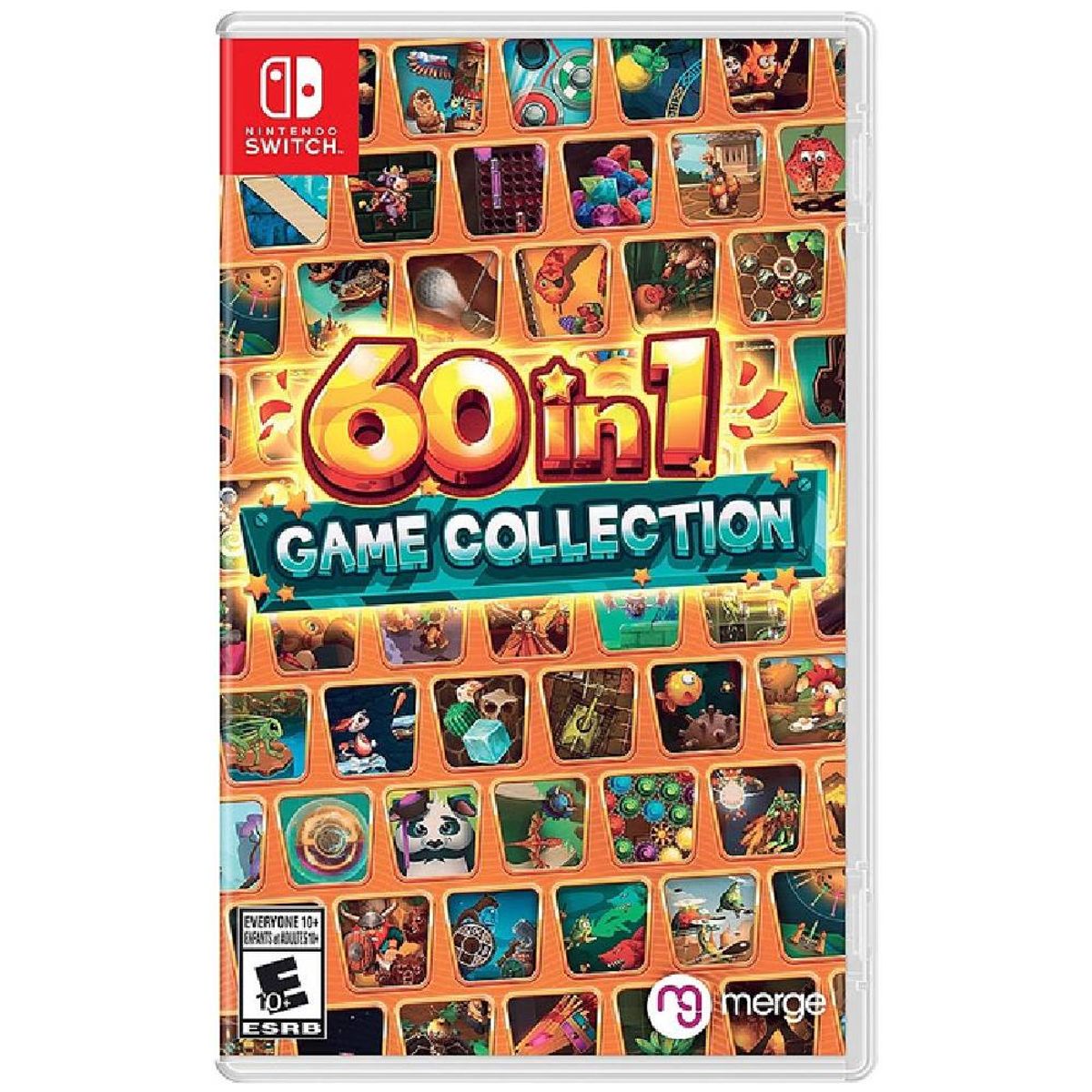 NINTENDO - 60 In 1 Game Collection - Switch Físico - Sniper