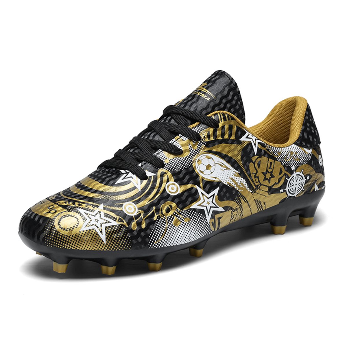 SHANDIAN - Zapatillas de Fútbol Hombre FG zapatos hombre Verde