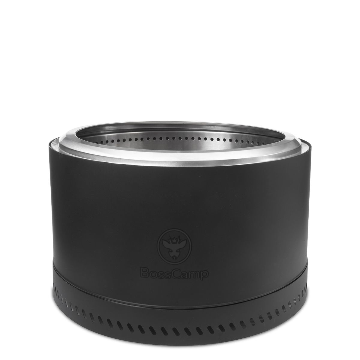 BOSSCAMP - Brasero Fogón FireBoss Inferno XL Terraza Exterior Sin Humo 68 Cm BossCamp Black