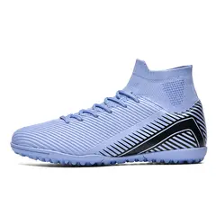 SHANDIAN - Zapatillas de Fútbol Hombre TF zapatos hombre Blanco
