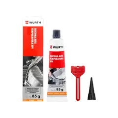 WURTH - Silicona Alta Temperatura RTV Negro 85 g
