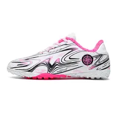 SHANDIAN - Zapatillas de Fútbol Hombre TF zapatos hombre Rosado