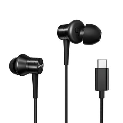 1More Audífonos In Ear Hifi Piston P20 Con Cable Usb-C Black