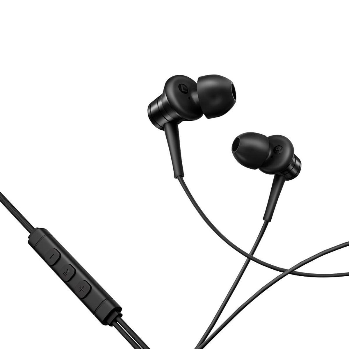 1MORE - Audífonos In Ear HiFi Piston P20 con Cable USB-C 1More Black