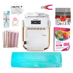 CINCH - Kit Encuadernadora Universal + Laminadora Hoby A3