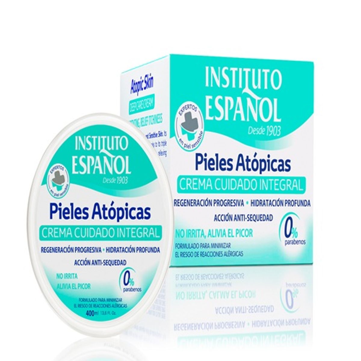 INSTITUTO ESPANOL - CREMA CUIDADO INTEGRAL PIEL ATOPICAS 400  ML