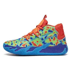 SHANDIAN - Zapatillas deportivas de baloncesto para hombre básquetbol Violeta