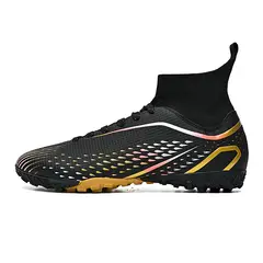 SHANDIAN - Zapatillas de Fútbol Hombre TF zapatos hombre Blanco