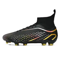 SHANDIAN - Zapatillas de Fútbol Hombre FG zapatos hombre Negro