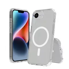 GENERICO - Carcasa Transparente Para iPhone 17e Compatible Con Magsafe