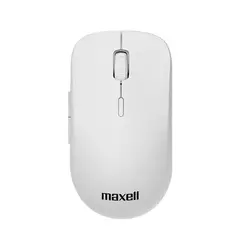 MAXELL - Mouse Bluetooth Inalámbrico BLU2 1600 DPI Clic Silencioso Blanco