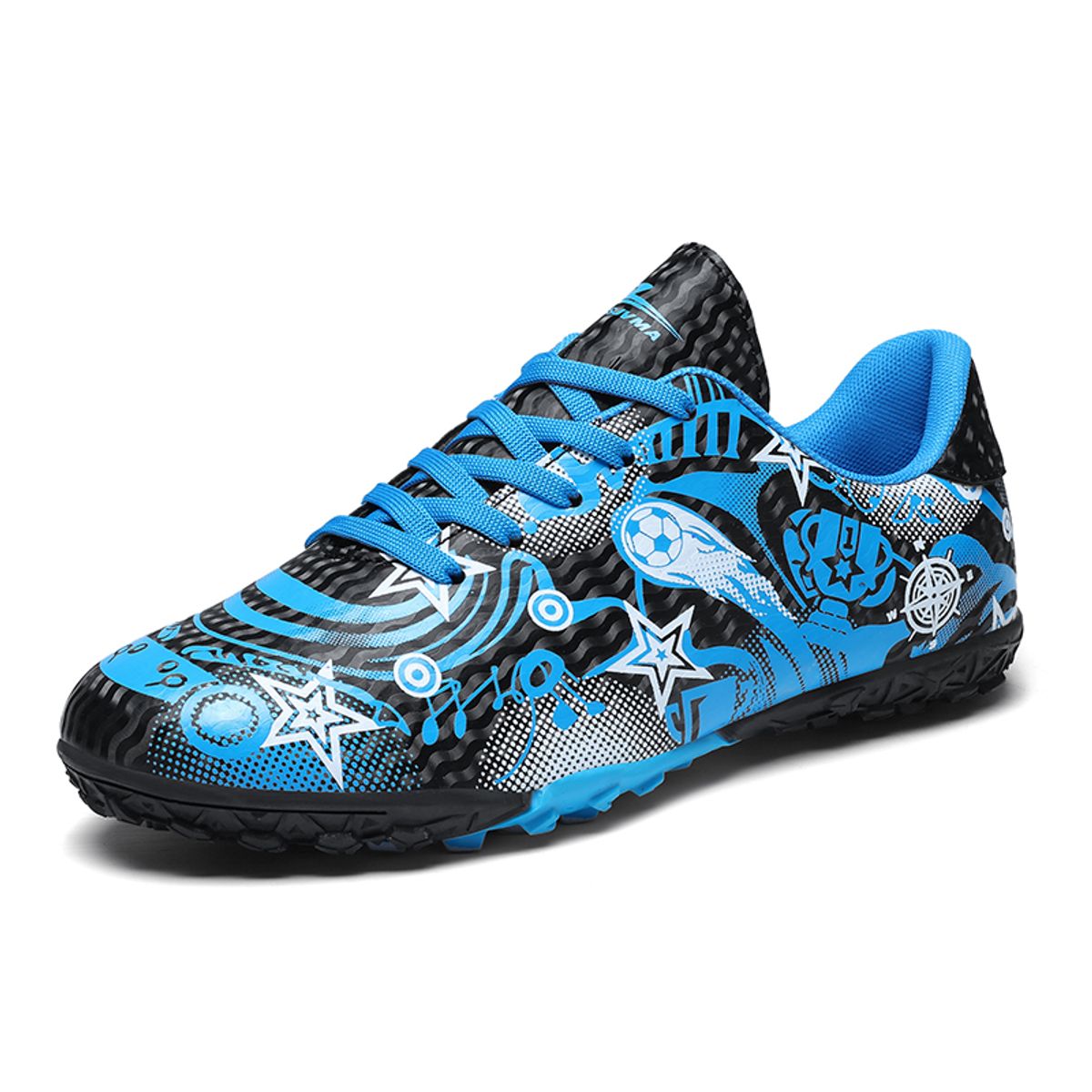 SHANDIAN - Zapatillas de Fútbol Hombre TF zapatos hombre Verde