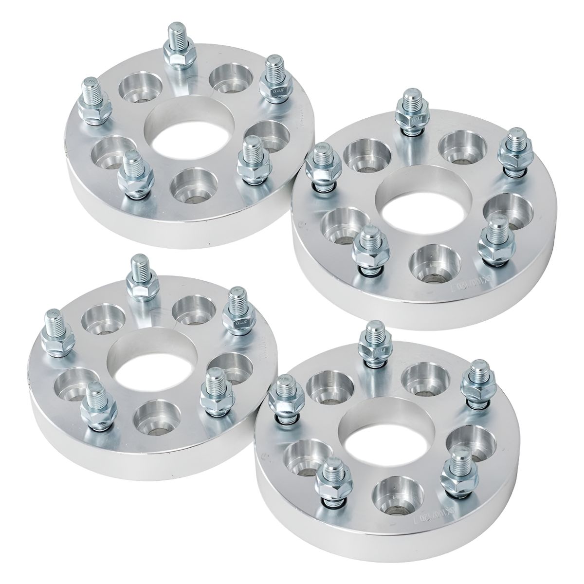GENERICO - X4 Espaciador Desplazador 5x139.7 30mm 12x1.5 Llantas Rueda 212058