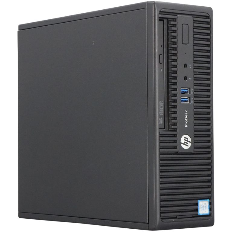 KIT MONITOR + PC Prodesk 400 G3 SFF (i3-6ta 8GB 1TB) Reacondicionado Grado A