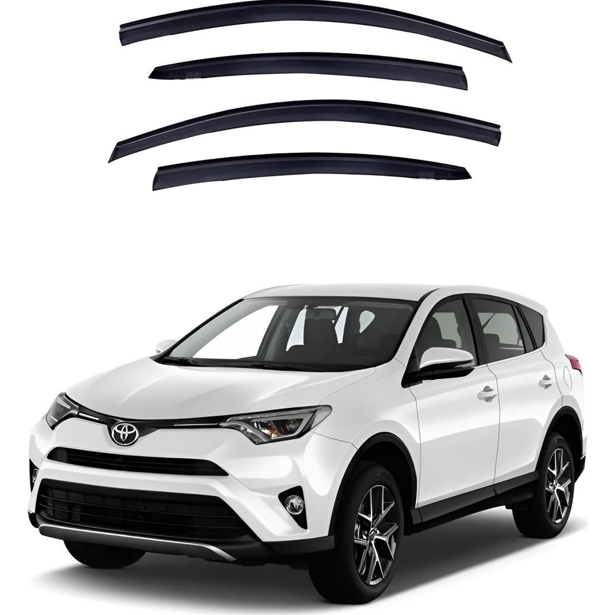 GENERICO - Kit Aletas Bota Aguas Toyota Rav 4 2013-2018  223051 223051 C51