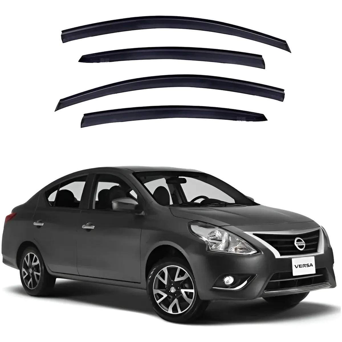 GENERICO - Kit Aletas Bota Agua Nissan Versa Todo Ano  223091 233091 C51