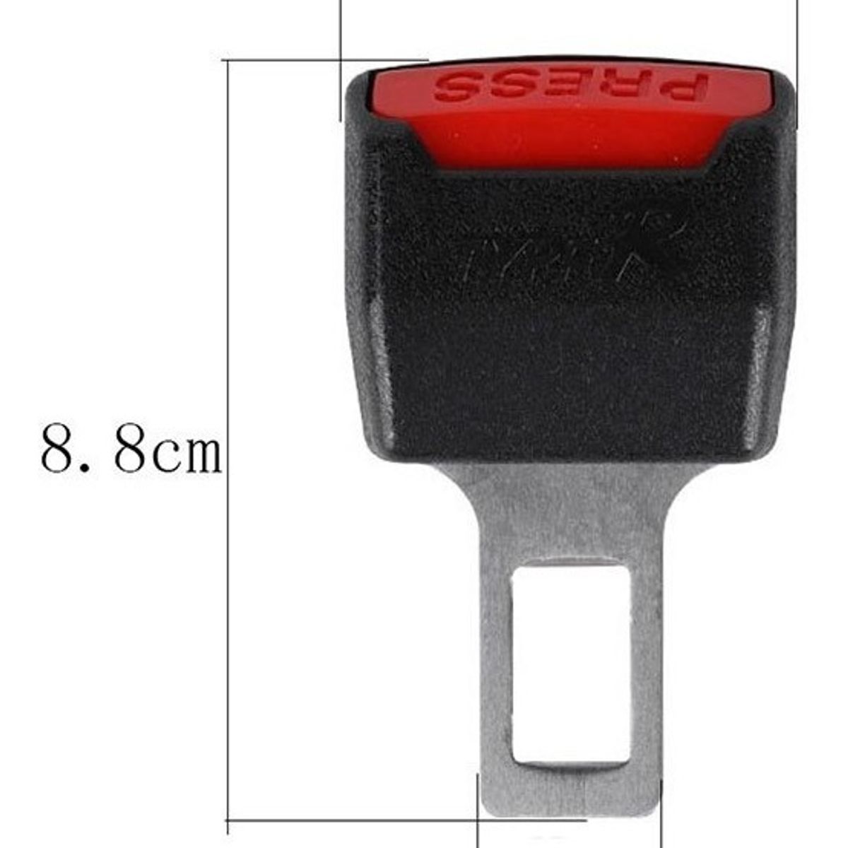 GENERICO - X4 Par Hebilla Cinturón De Seguridad Extensor Auto Universal