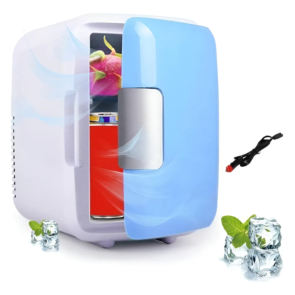 GENERICO - Mini Refrigerador Refrigeradores Portatil Auto 12v 4 Litros 271021