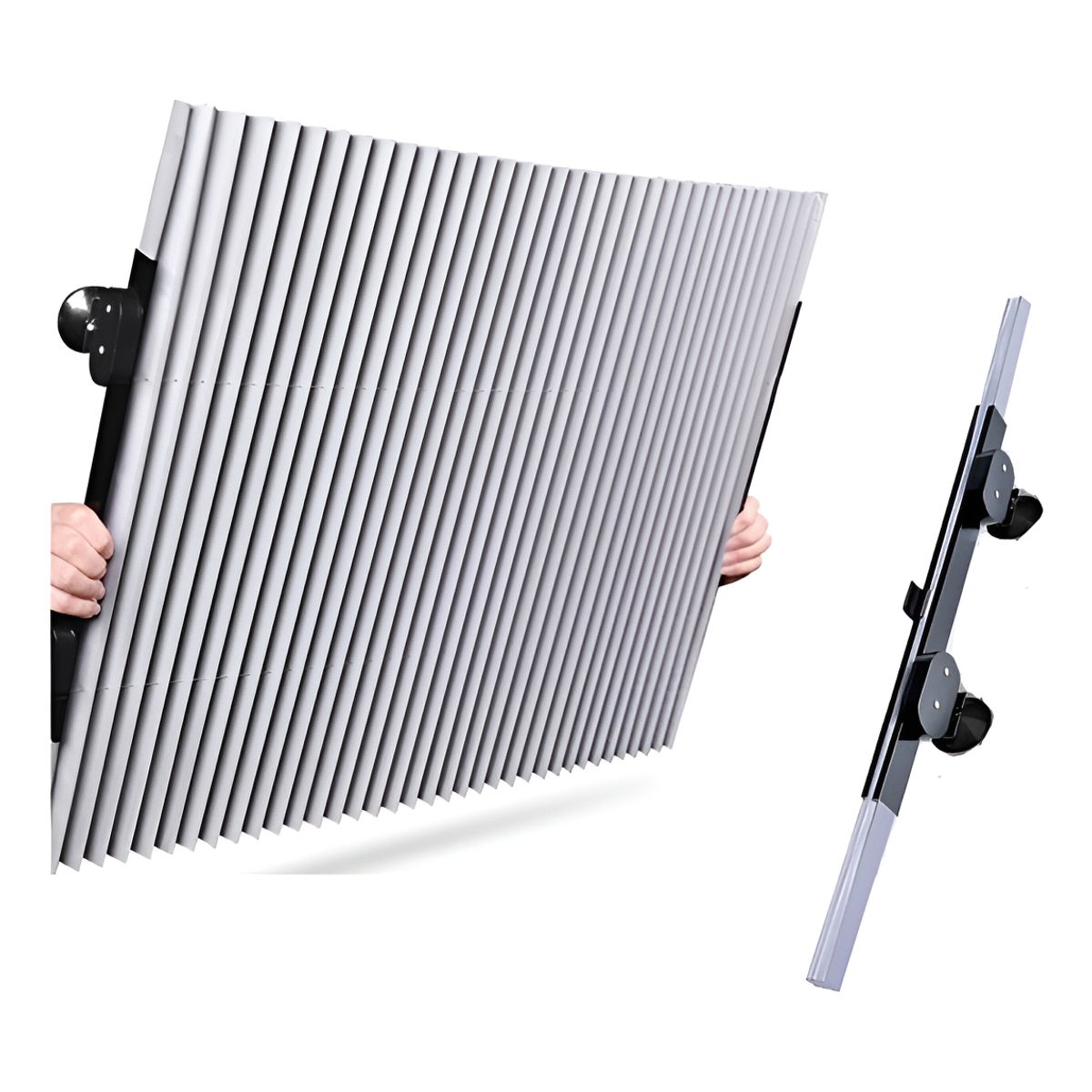 GENERICO - Quitasol Retractil Parasol Enrollable Parabrisas Auto 70x160 261018 C41