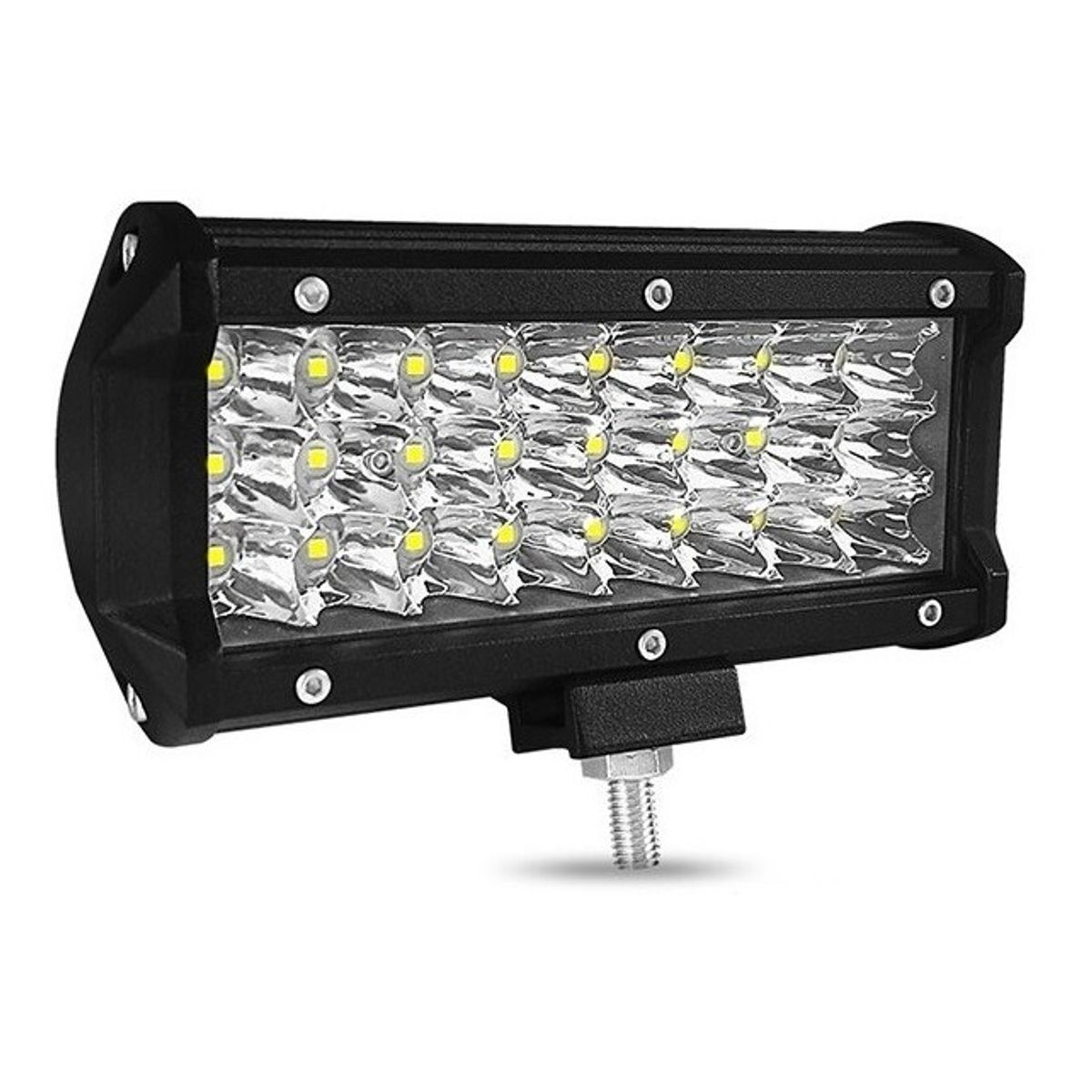 GENERICO - X2 Barra Luces Led 4x4 Neblinero 72w Auto Camioneta Moto