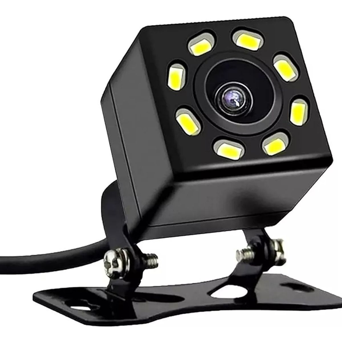 GENERICO - Hd Camara Auto Visión Nocturna Retroceso 8 Led Ip66 12v
