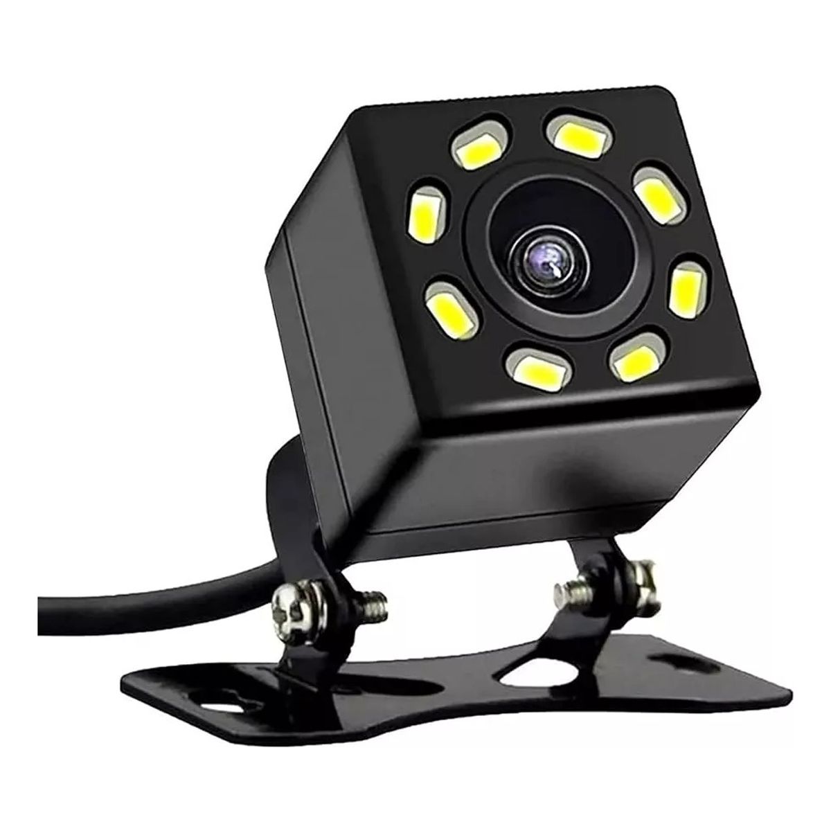 GENERICO - Hd Camara Auto Visión Nocturna Retroceso 8 Led Ip66 12v