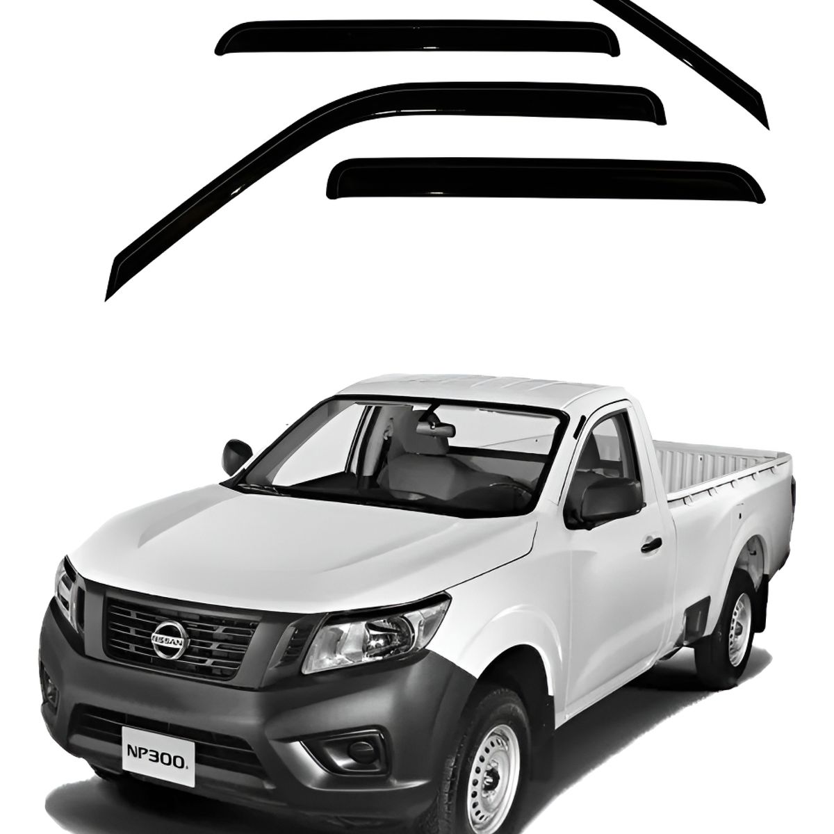 GENERICO - Kit Aletas Bota Aguas Nissan Np300 2016-2019 223089   223089 C51